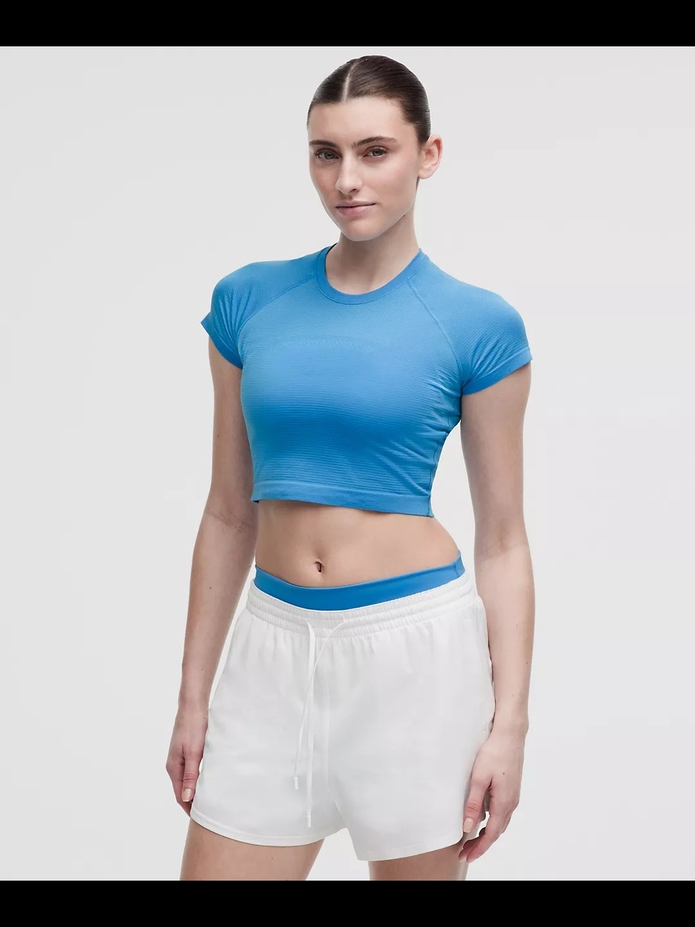 Lululemon Swifty Tech Cropped Short Sleeved Top 2.0 - 4
